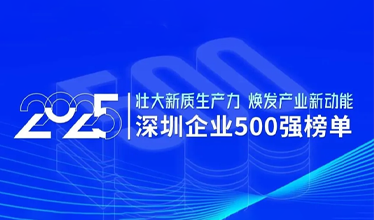 环亚集团入围2025深圳企业500强榜单，位列第211名